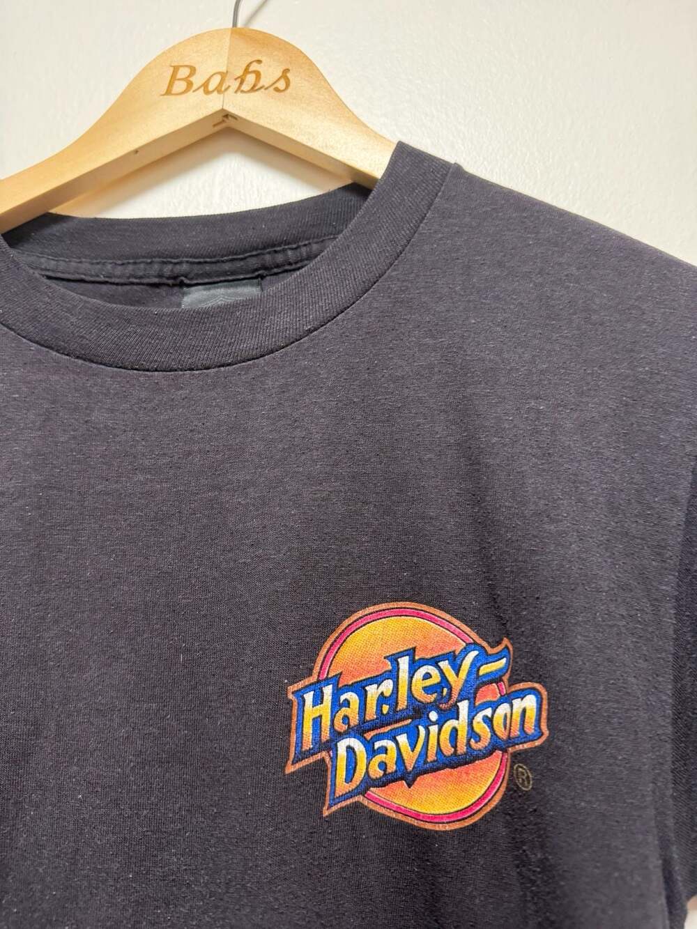 3D Emblem Harley Davidson Duluth Minnesota T-Shirt Black